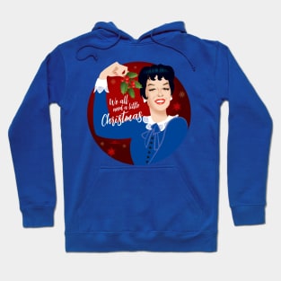 A Liittle Auntie Mame Christmas Hoodie